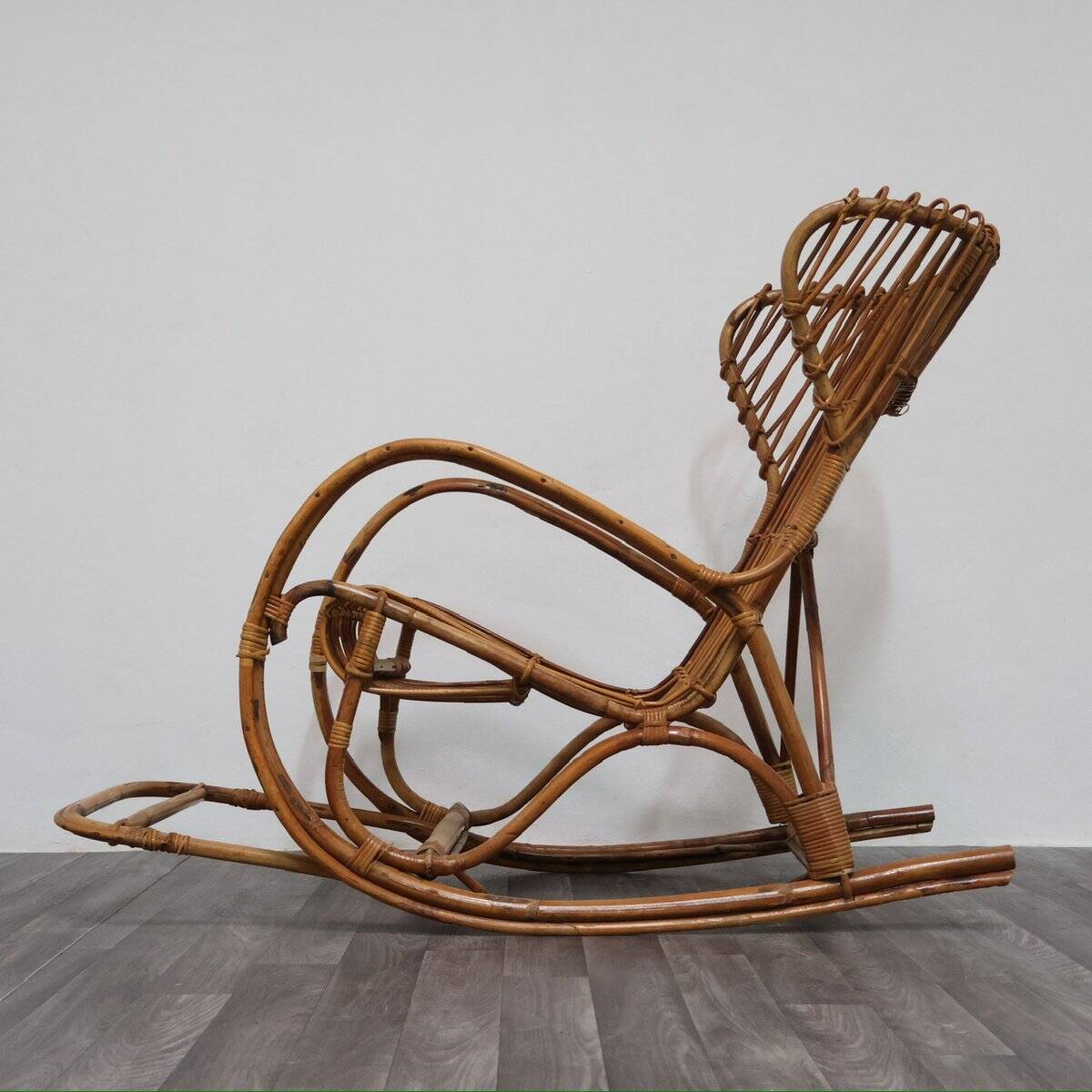 French Modern Rocking Chair, 1960s
