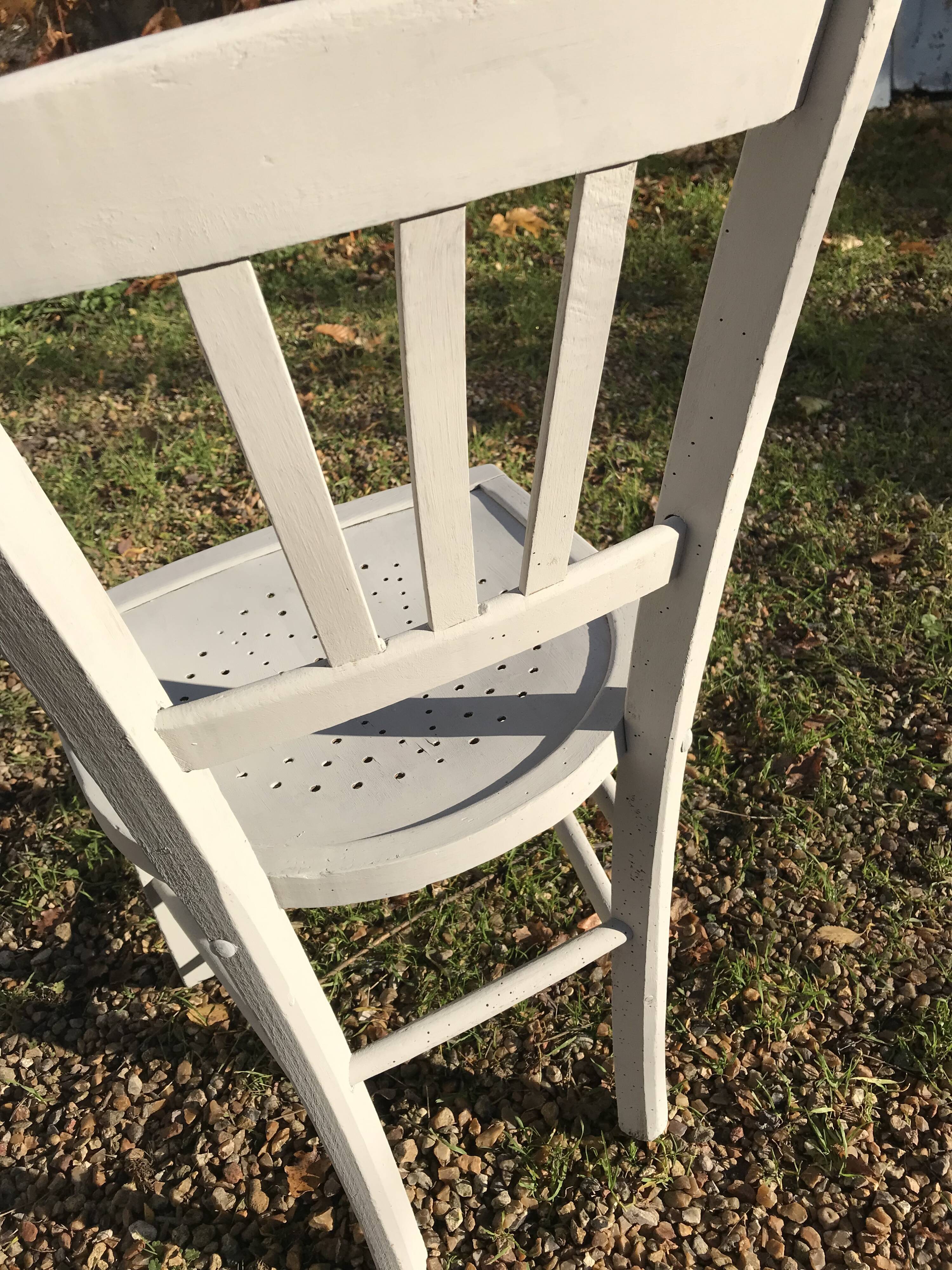 Set of mismatched chairs