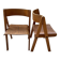 Chaises en bois par Martins Machado, années 1980, ensemble de 2