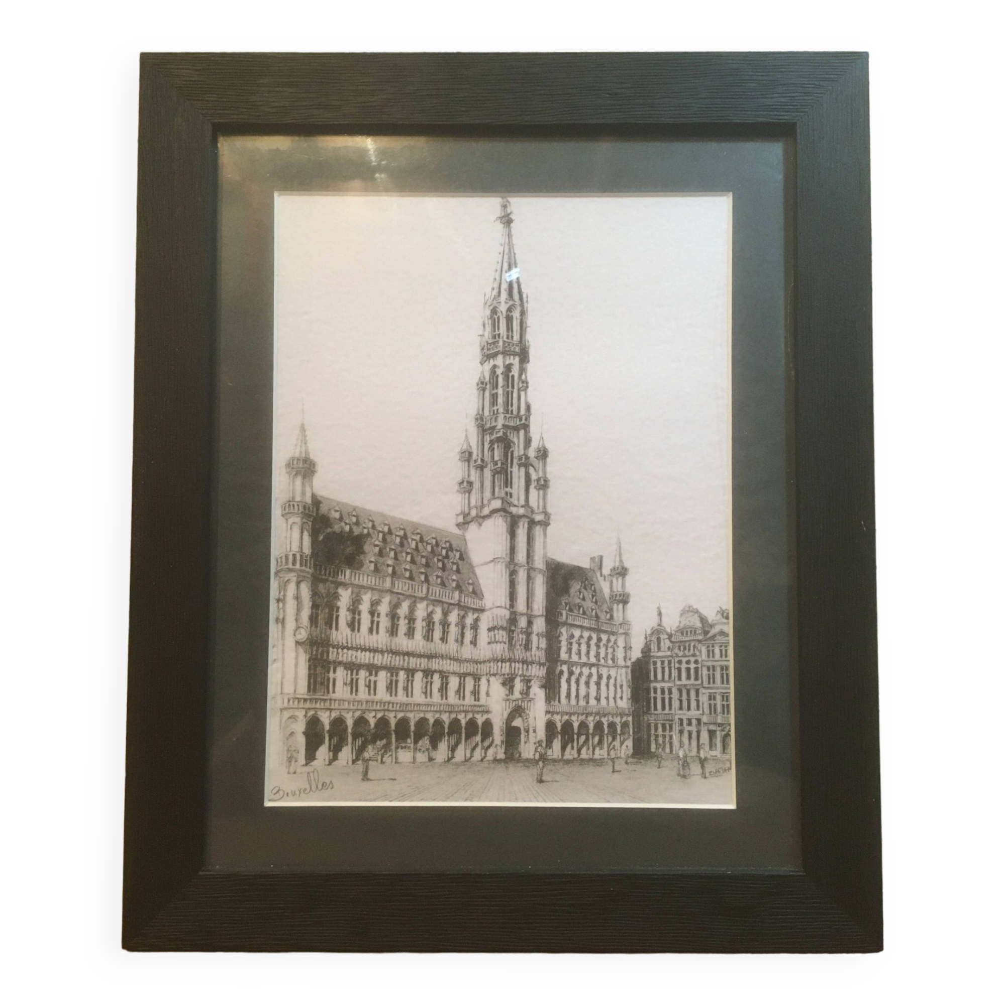 Framed prints Brussels City Hall