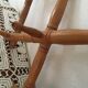 Expandable wall coat rack wooden way bamboo of the 1960s.