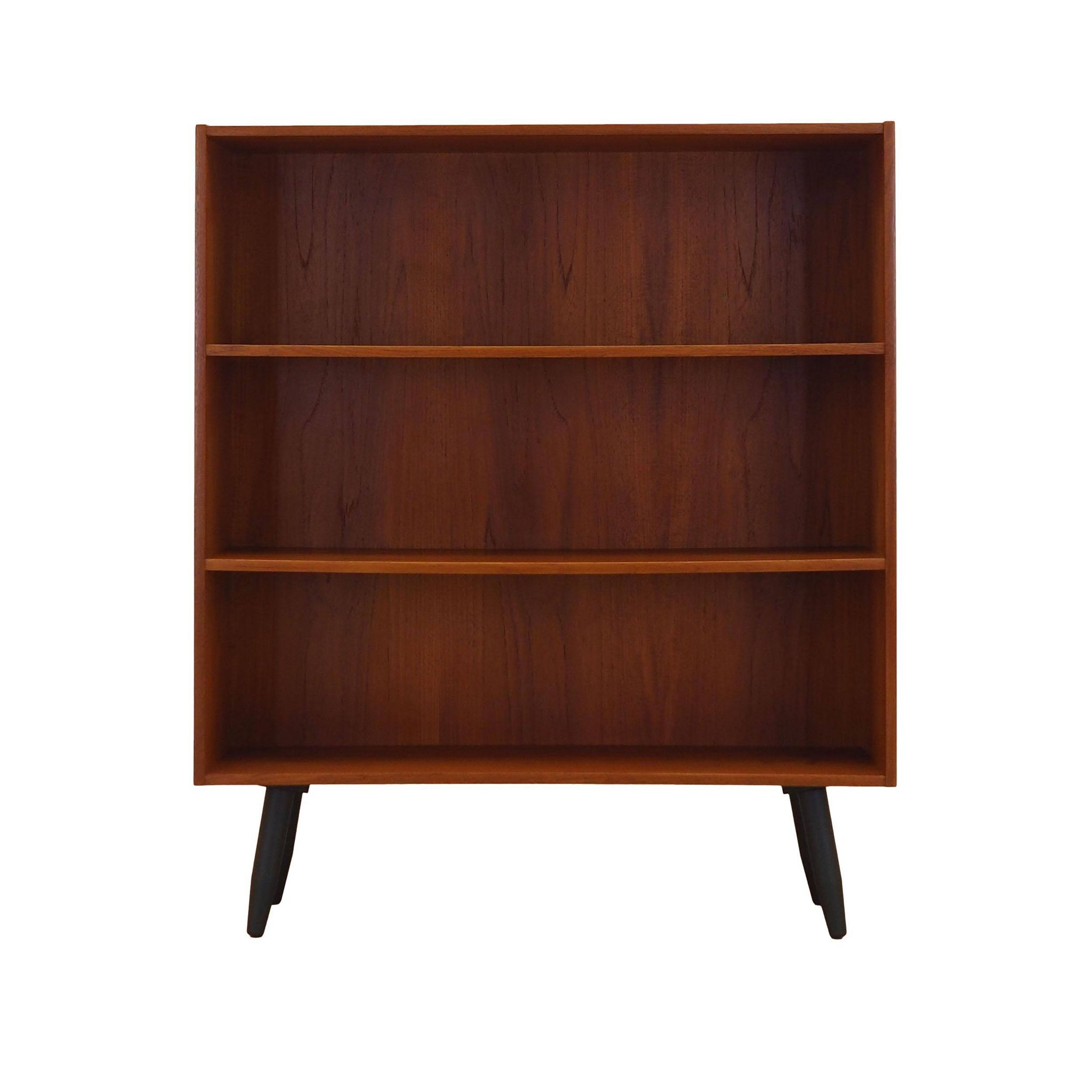 Teak bookcase, Danish design, 1970s, manufactured by Clausen & Søn