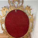 Baroque mirror signed roberta wood