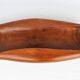 Coupe scandinave en teck sculpté vintage 1960
