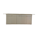 Sideboard - Buffet 1970 in beige lacquer