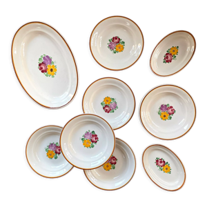 10 assiettes anciennes