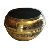 Brass pot cover