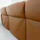 Ancien canapé en cuir camel 3 places design De Sede DS-40 vintage an70
