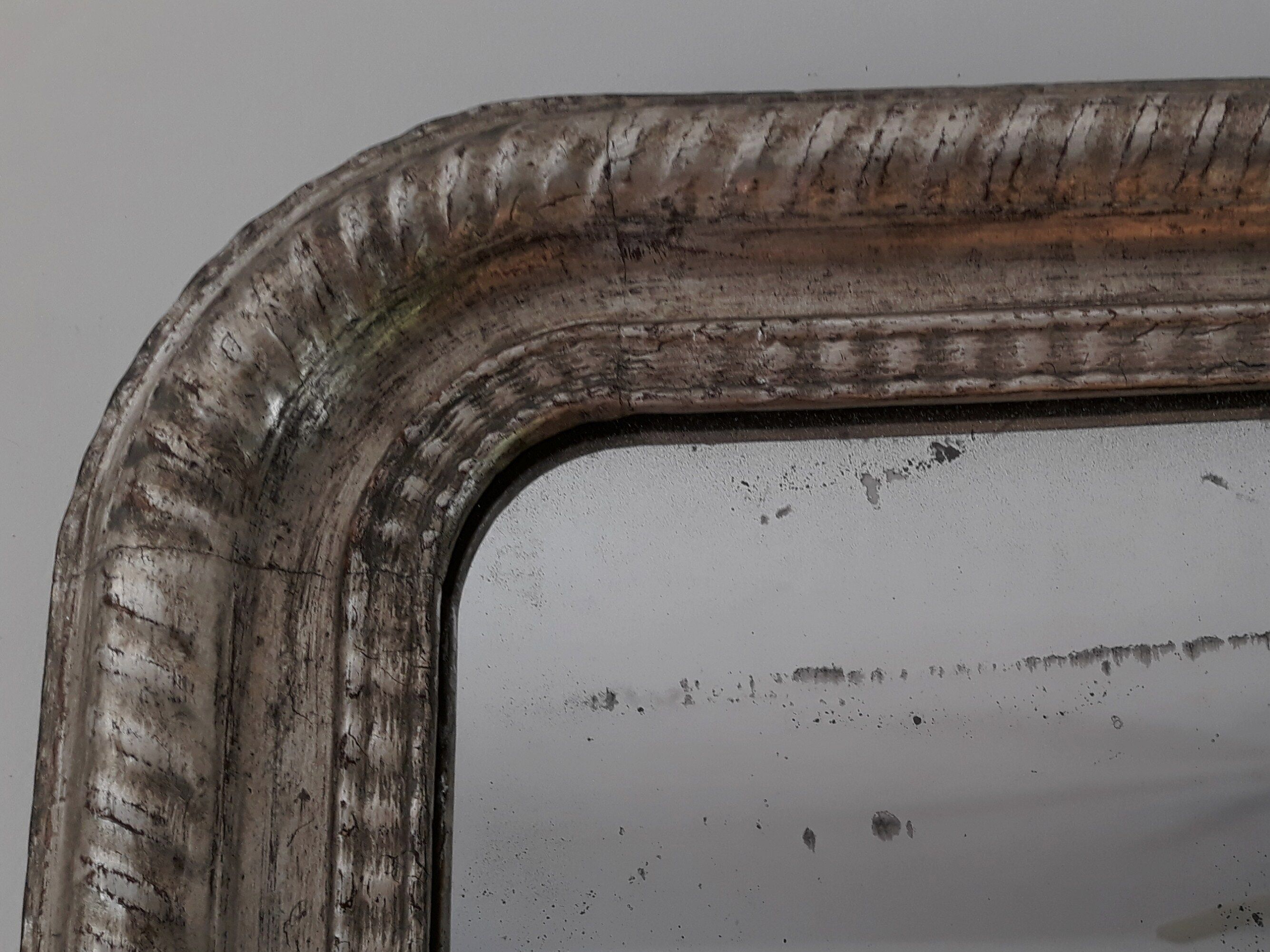 Silver mercury mirror