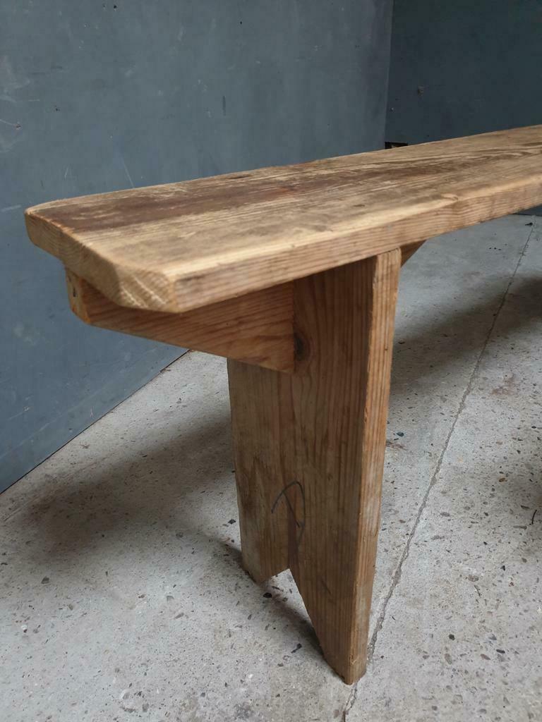 Old flea bench sidetable pine