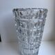 Crystal vase art deco style 60s