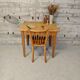 Side table/ desk in fir wood