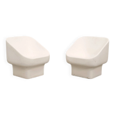 Paire de chaises longues en fibre de verre Douglas Deeds pour Sintoform, USA