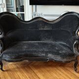 Set of sofa + 2 restored Napoleon III armchairs