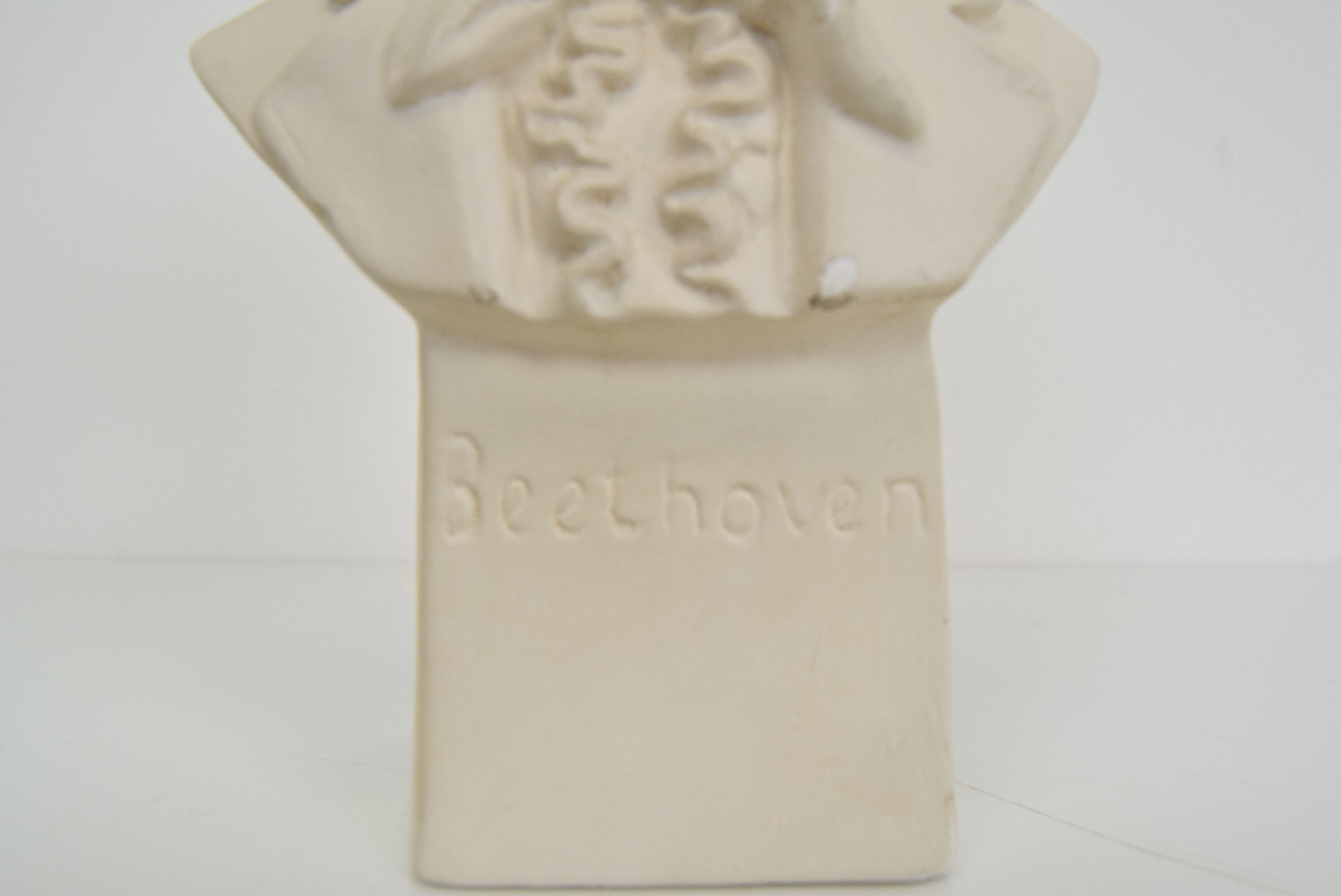 Mid-century plaster bust/sculpture of Ludwig van Beethoven,circa 1950