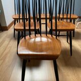 Suite de 6 chaises « Fanett » d'Ilmari Tapiovaara