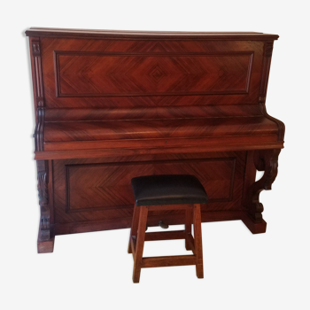 Piano droit H. Klein et son  tabouret