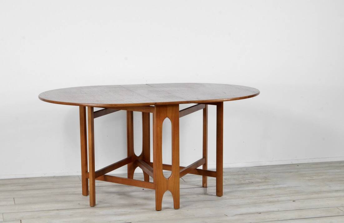 Vintage Jentique Drop Leaf Table. Delivery. Modern / Mid Century / Danish