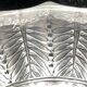 Vintage Lalique ashtray, Jamaican model, crystal