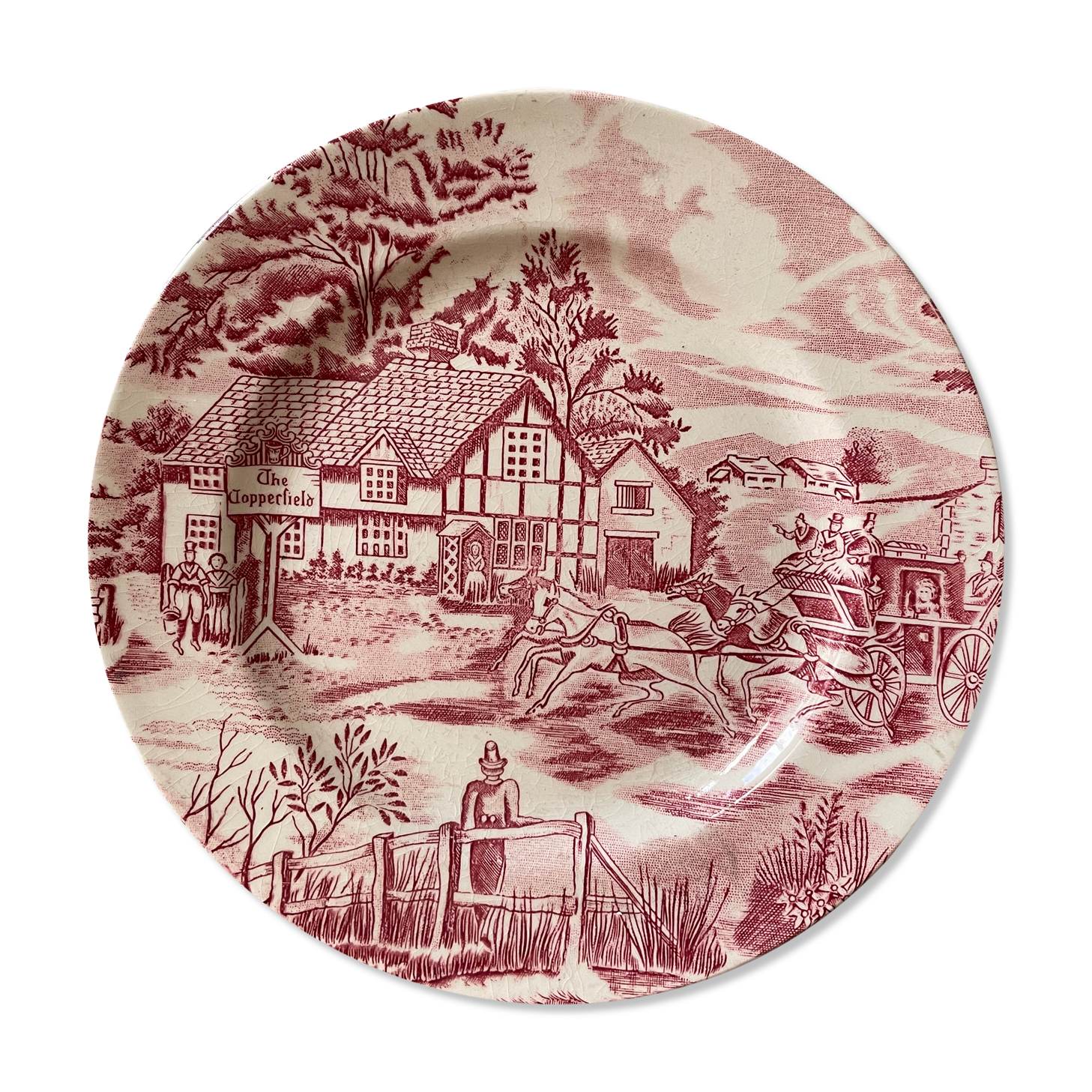 Old flat plate Lunéville