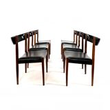 6x vintage Danish chair in Rosewood ‘60