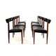 6 chaises vintage danoises en palissandre des années 60