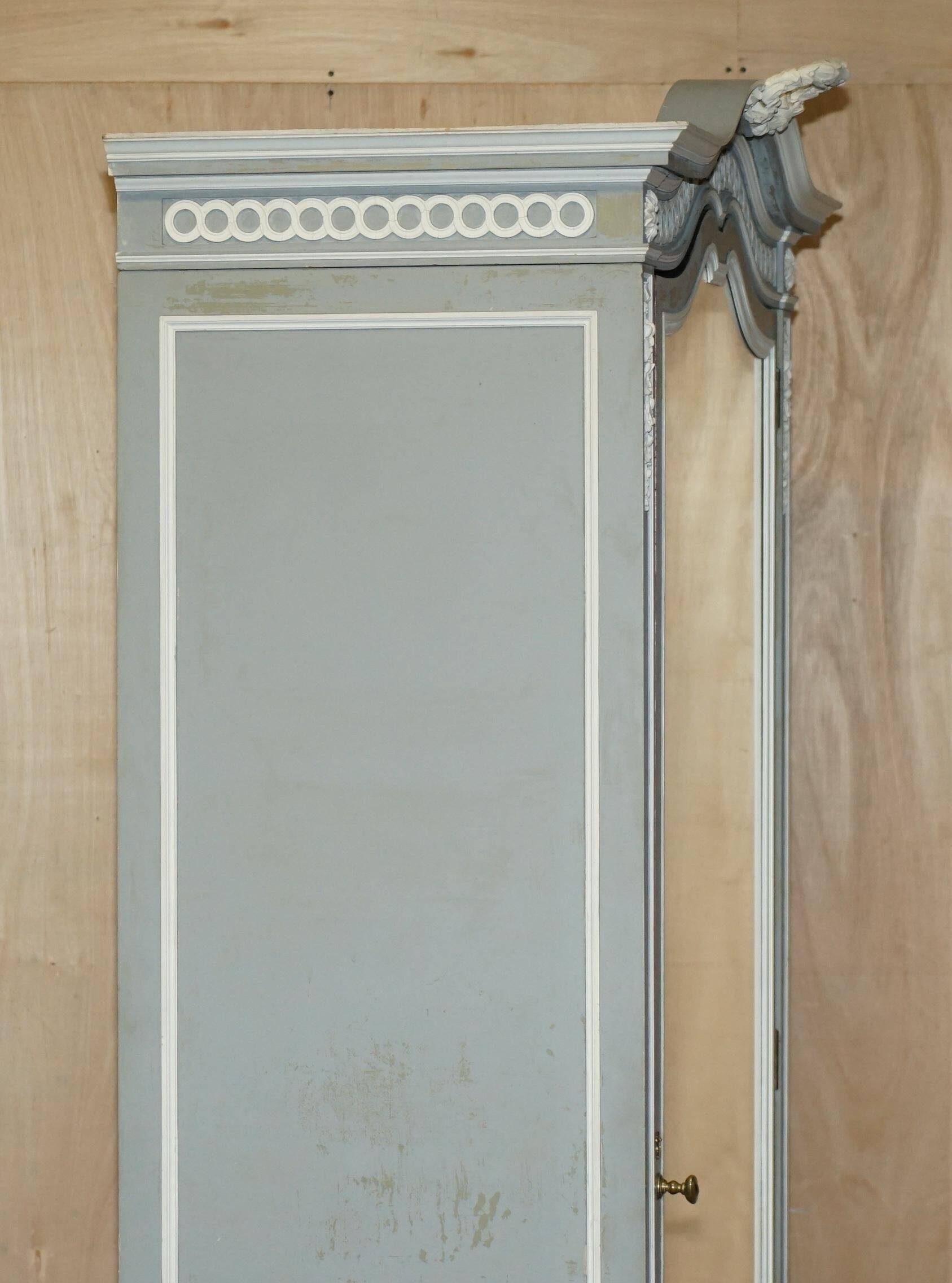 Antique wardrobe Mellier & Co with mirror door