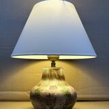 Lampe en céramique ancienne signée