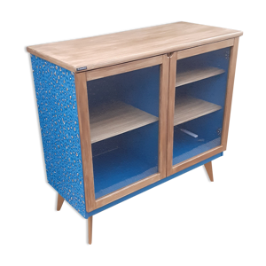 Meuble vitré pieds compas