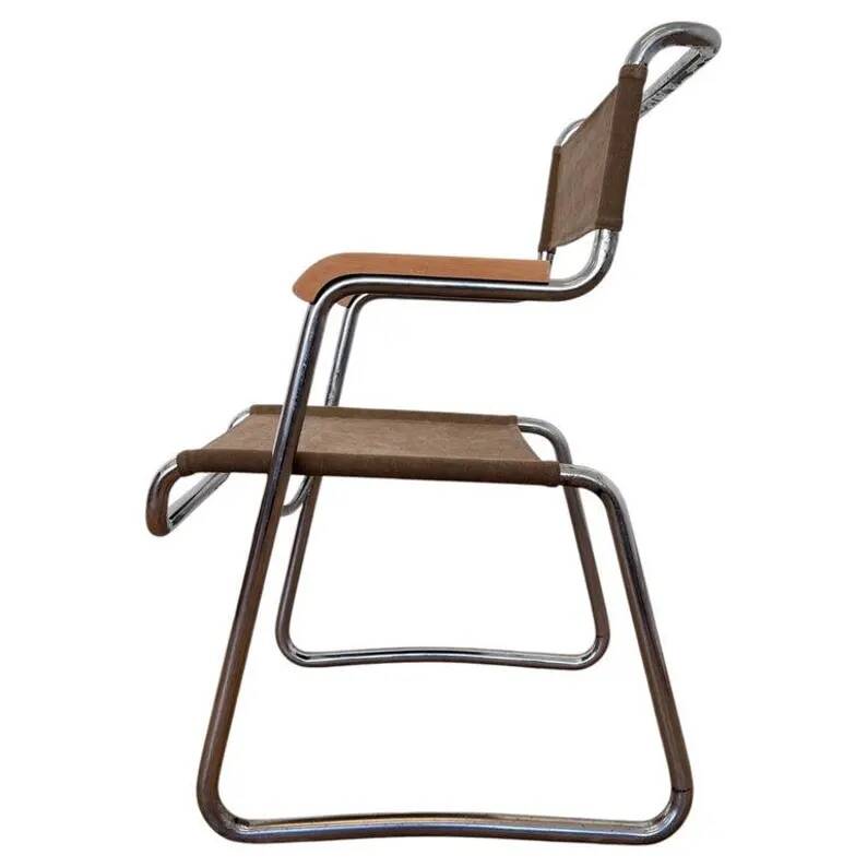 Karel ORT Chrome Bauhaus Chair by Hynek Gottwald - 1930