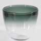 Scandinavian glass vase by Jo Johansfors signed Bengt Orup circa 1960