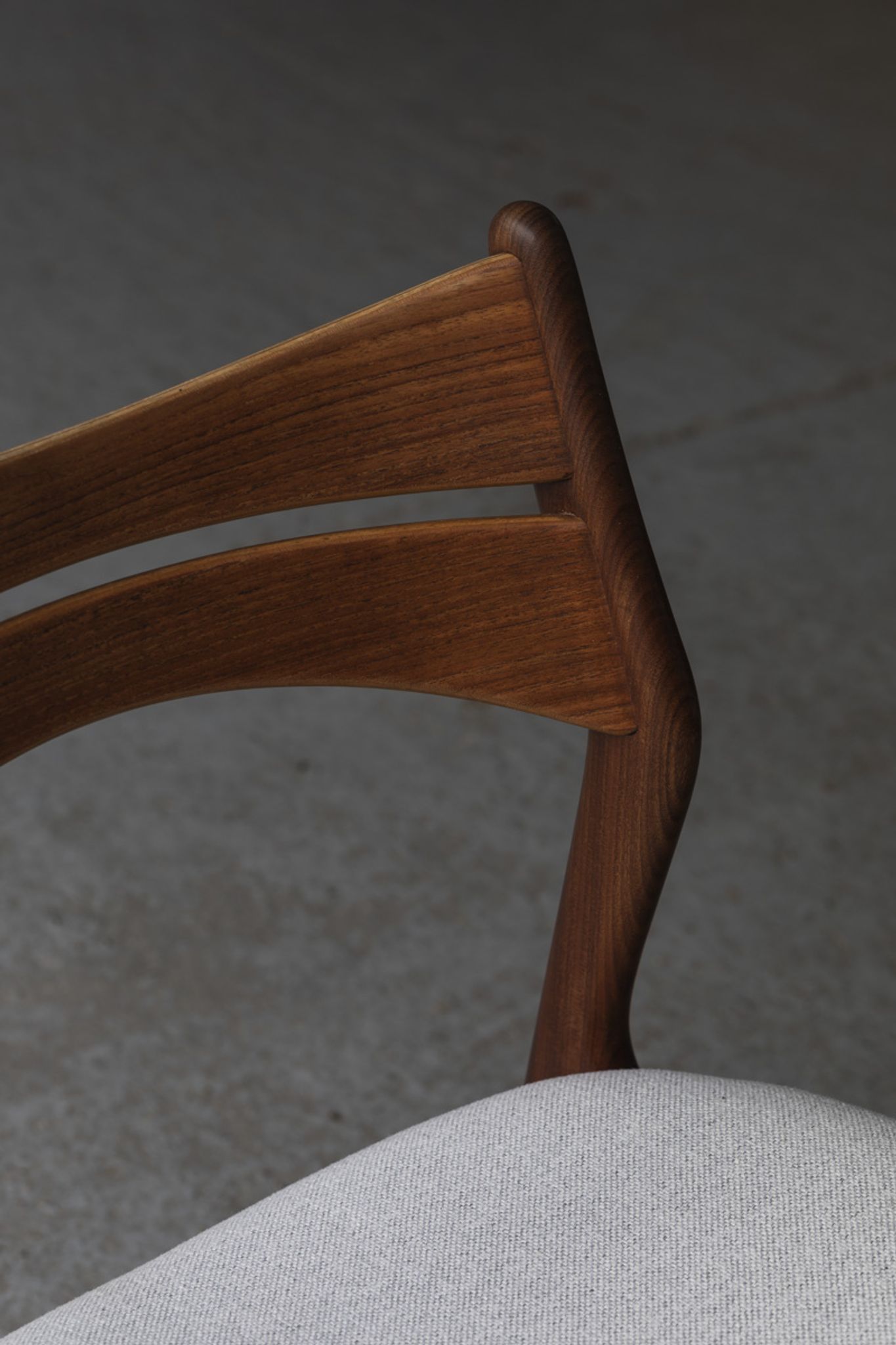 Set of 4 dining chairs ‘model 310’ by Erik Buch for Chr. Christensens Møbelfabrik, Danish design, 60