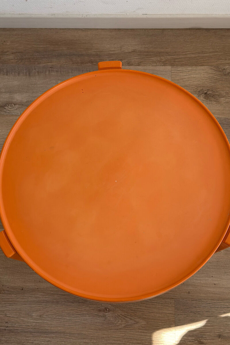 Vintage orange dessert