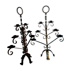 chandelier en métal