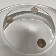 Design art glass ashtray by Kosta