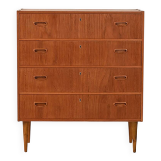 Commode scandinave, années 1950-1960, en teck