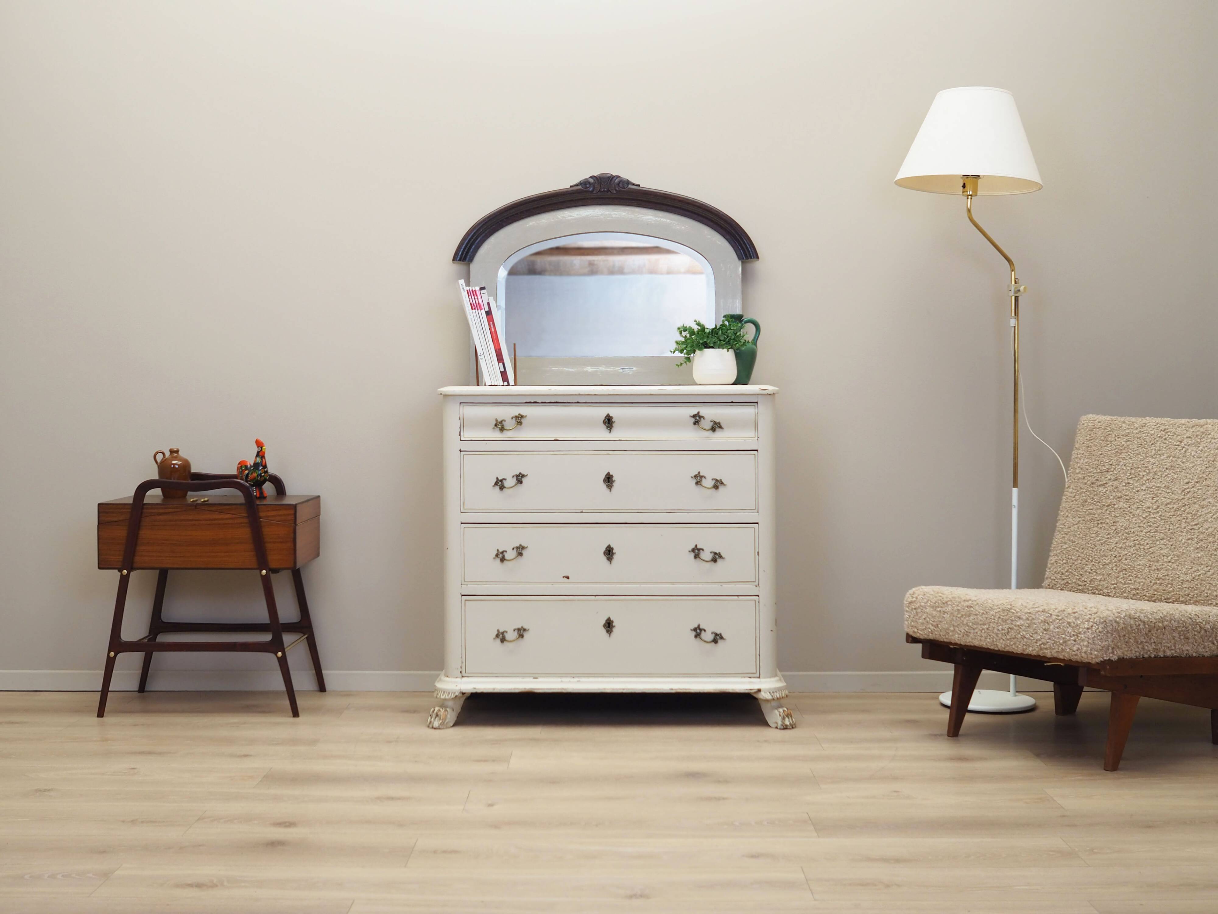 Mirror in oak frame, Danish design, 1960s, production: Denmark