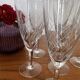 Set de 6 Flûtes à champagne en verre gravé 10 cl