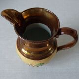 Old pitcher broc small carafe in Jersey earthenware 14.7 cm