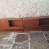 Pair of vintage wall shelves