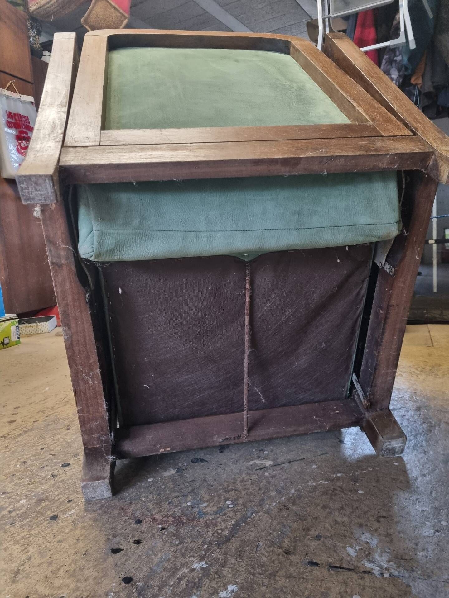 1930s Art Deco rocking chair