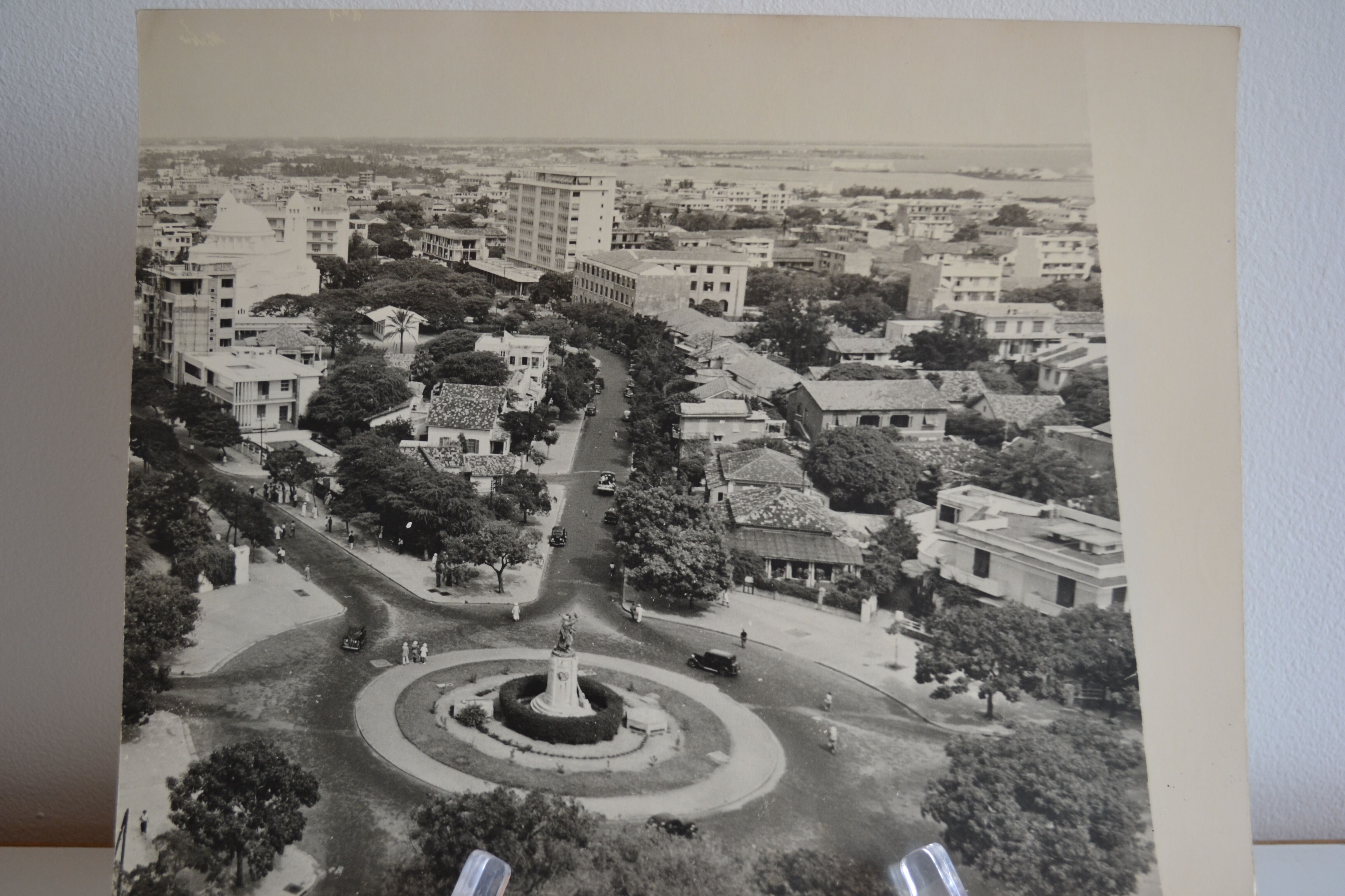 Anonymous silver photo africa senegal dakar cathedral district circa 1950