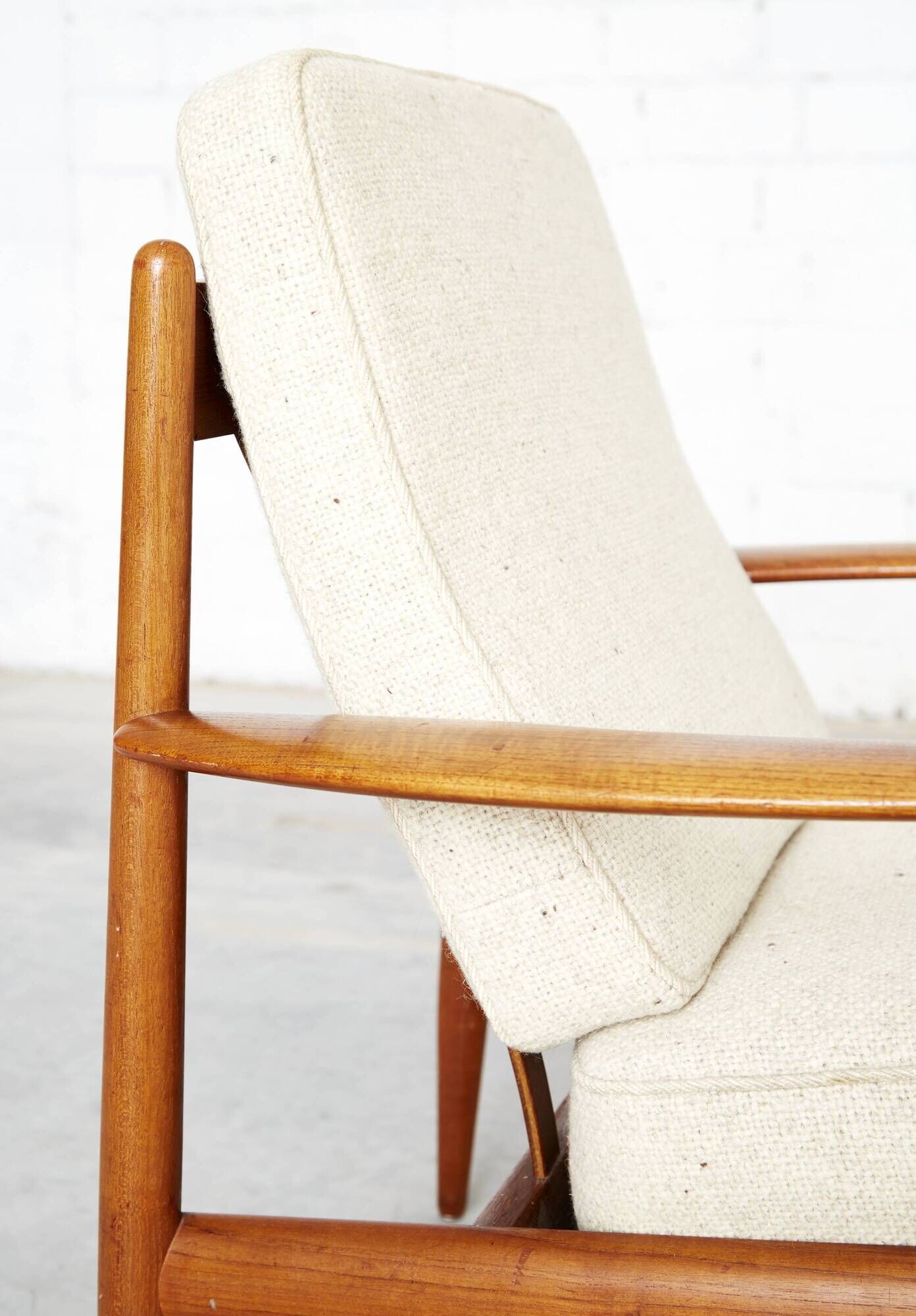 Mid-Century FD118 Teak Easy Chair by Grete Jalk for France &  Søn