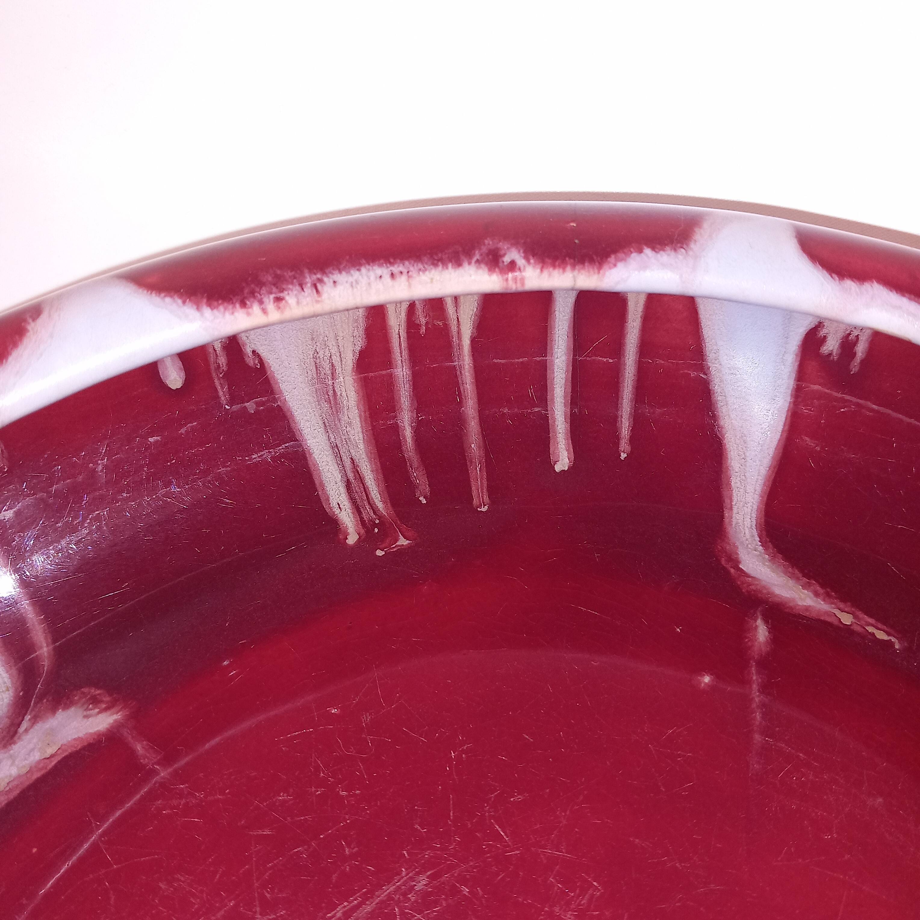 Large vintage ceramic cup style 60/70, from belgium