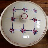 Soup plates and tureen Badonviller model Normandy circa 1940