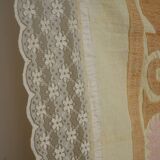 Vintage Turkish hand-knotted rug 133x154 cm