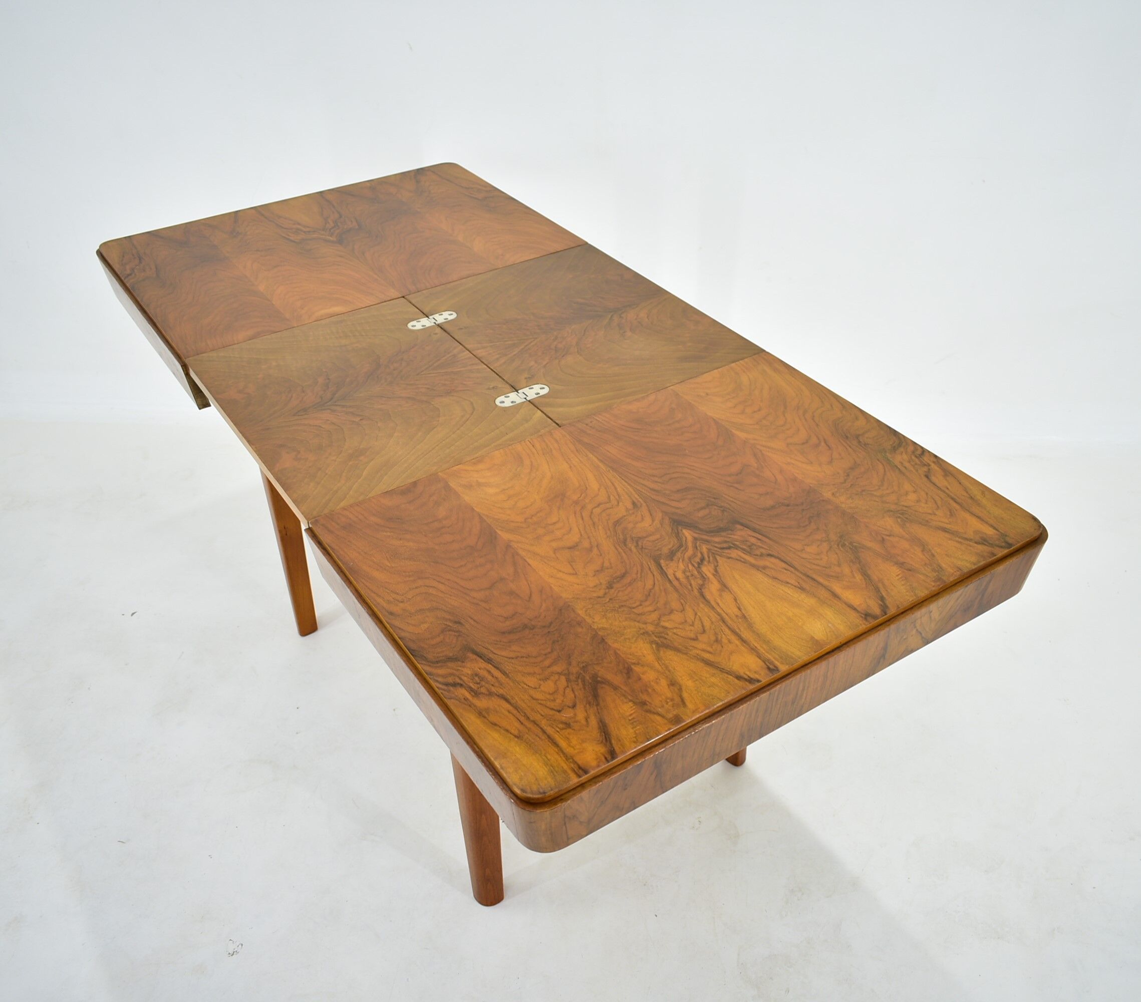 Table à manger extensible Jindřich Halabala pour UP Zavody, années 1950