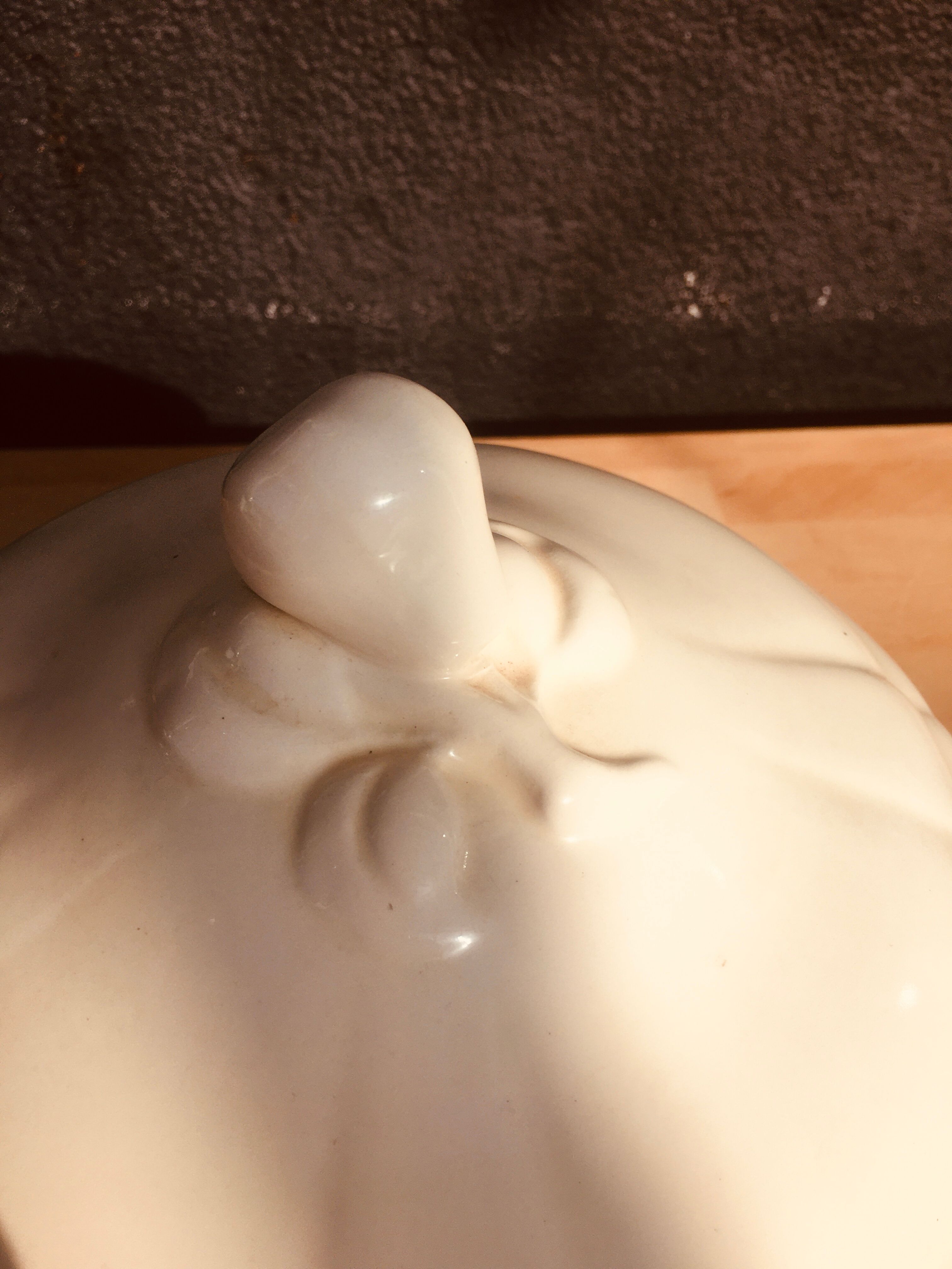 Sarreguemines soup maker decor Obernai