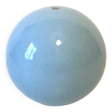 Blue ceramic ball lamp base