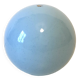 Blue ceramic ball lamp base